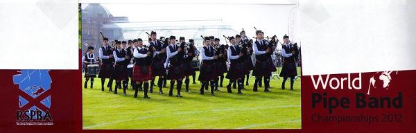 Scotia Glenville Pipe Band are the World Bag Pipe Champions for 2012